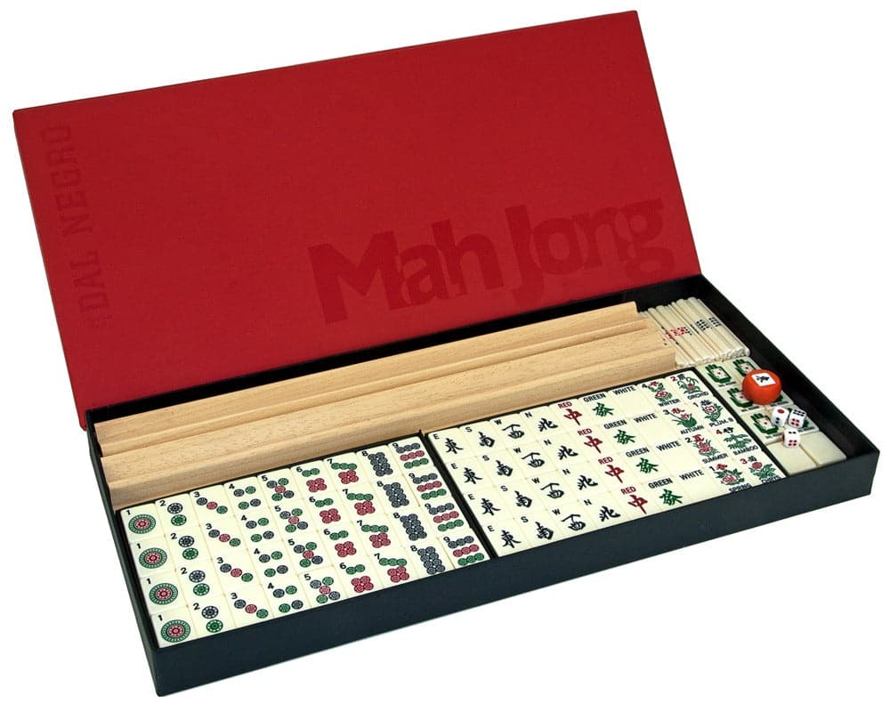 希少！DAL NEGRO ダルネグロ　麻雀セット　イタリア製 Dal Negro Deluxe Mah Jong Set â€“ US Version