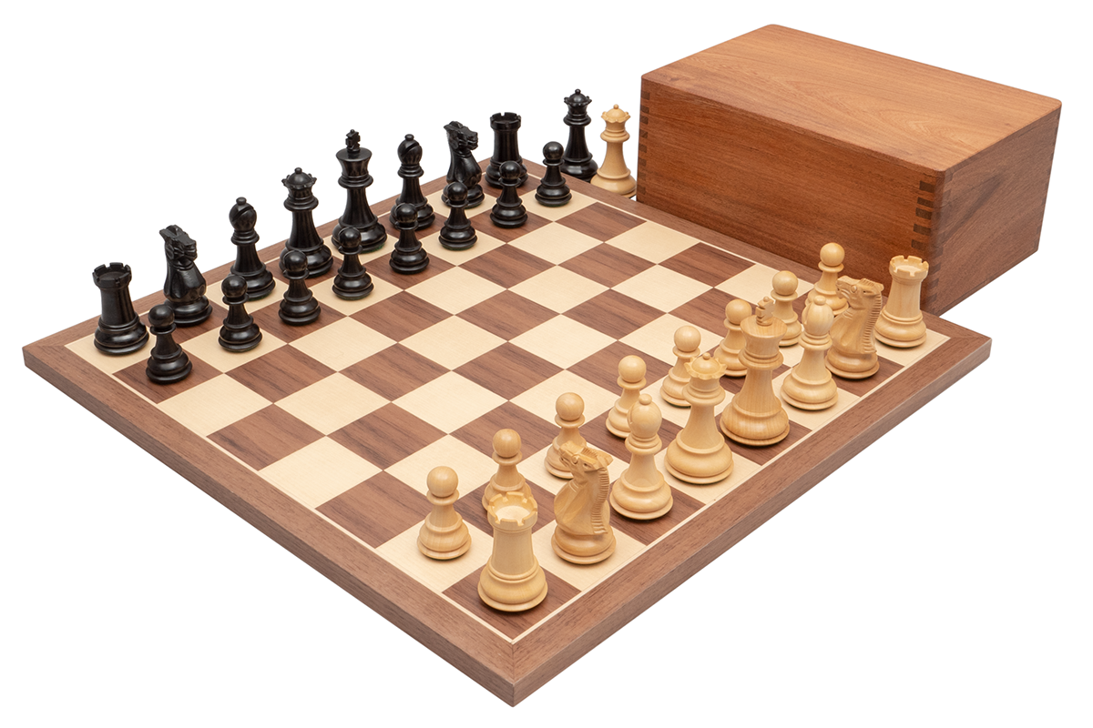 Competition Staunton Walnut Chess Set