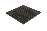 45cm Hand-Painted Templar Solid Resin Chessboard by Italfama