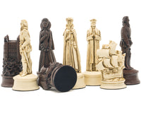 Berkeley Chess Elizabethan Russet Chessmen