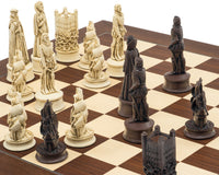 Berkeley Chess Elizabethan Russet Chessmen