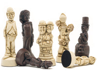 Berkeley Chess Movie Stars Russet Chessmen