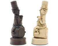 Berkeley Chess Movie Stars Russet Chessmen