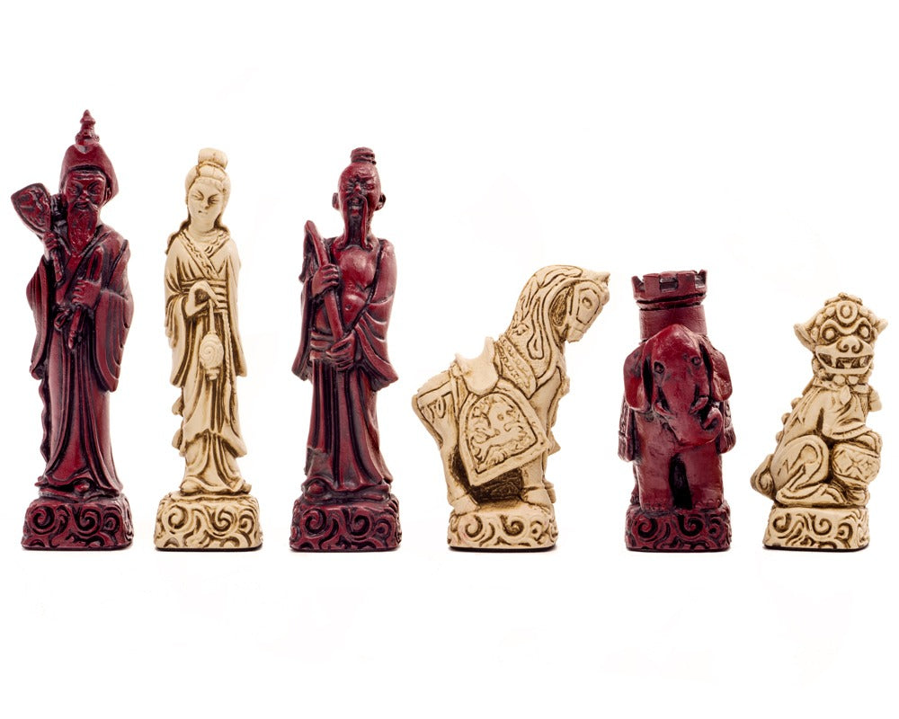 Berkeley Chess Mandarin Cardinal Chessmen