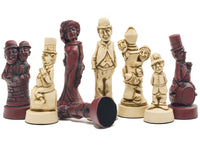 Berkeley Chess Movie Stars Cardinal Chessmen