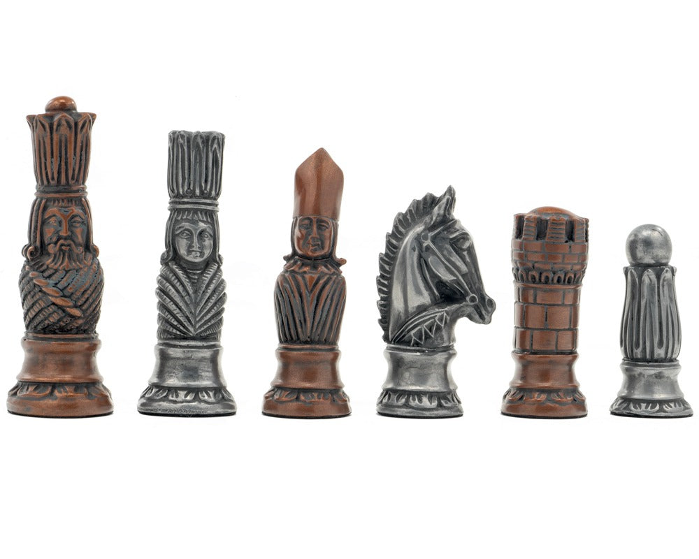 Berkeley Chess Victorian Metallic Chessmen