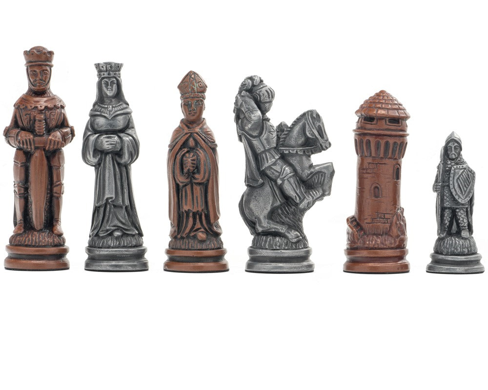 Berkeley Chess Camelot Metallic Chessmen