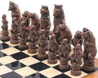 Berkeley Chess Reynard the Fox Metallic Chessmen