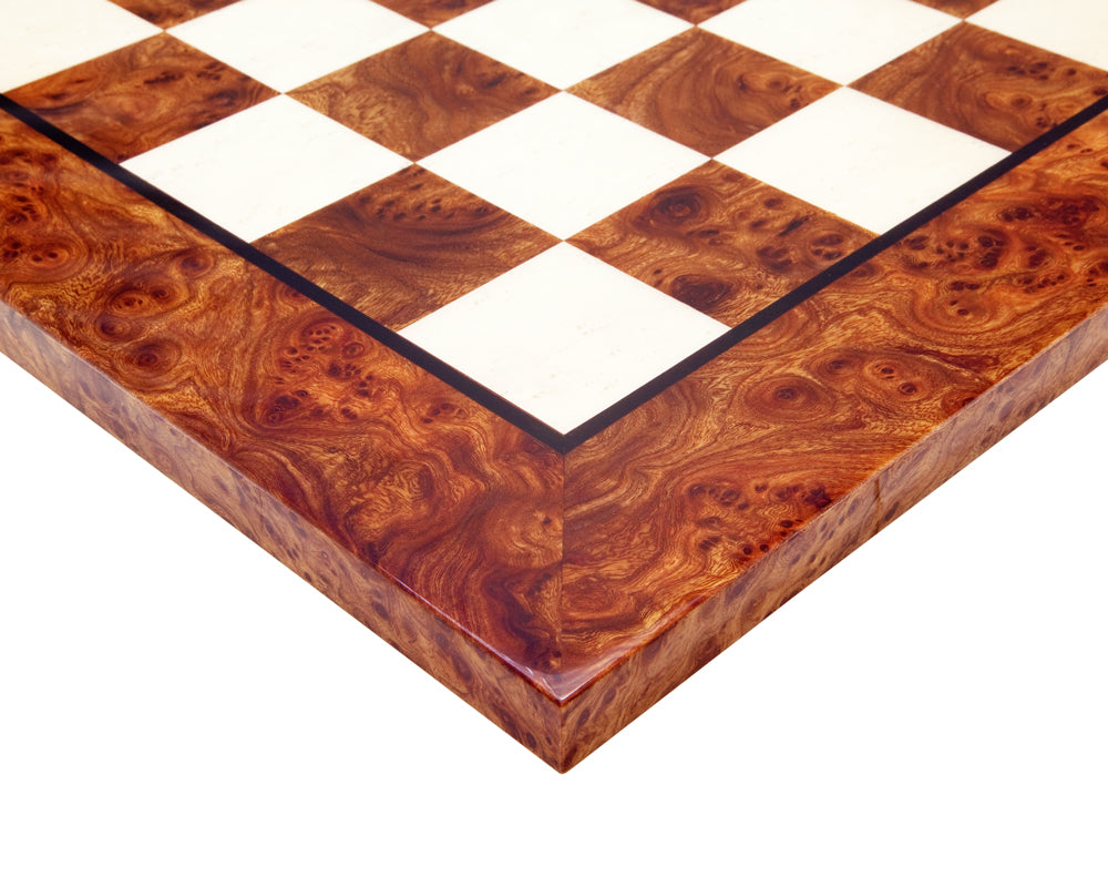 60cm Briarwood Elmwood Luxury Chessboard