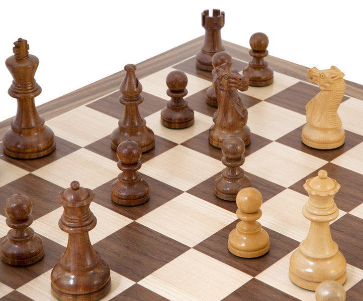 American Sheesham and Walnut Chess Set