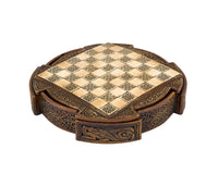 Isle Of Lewis Compact Celtic Chess Set 22.9cm