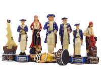 The Pirates Vs Navy Hand-Painted Themed Chess Pieces by Italfama