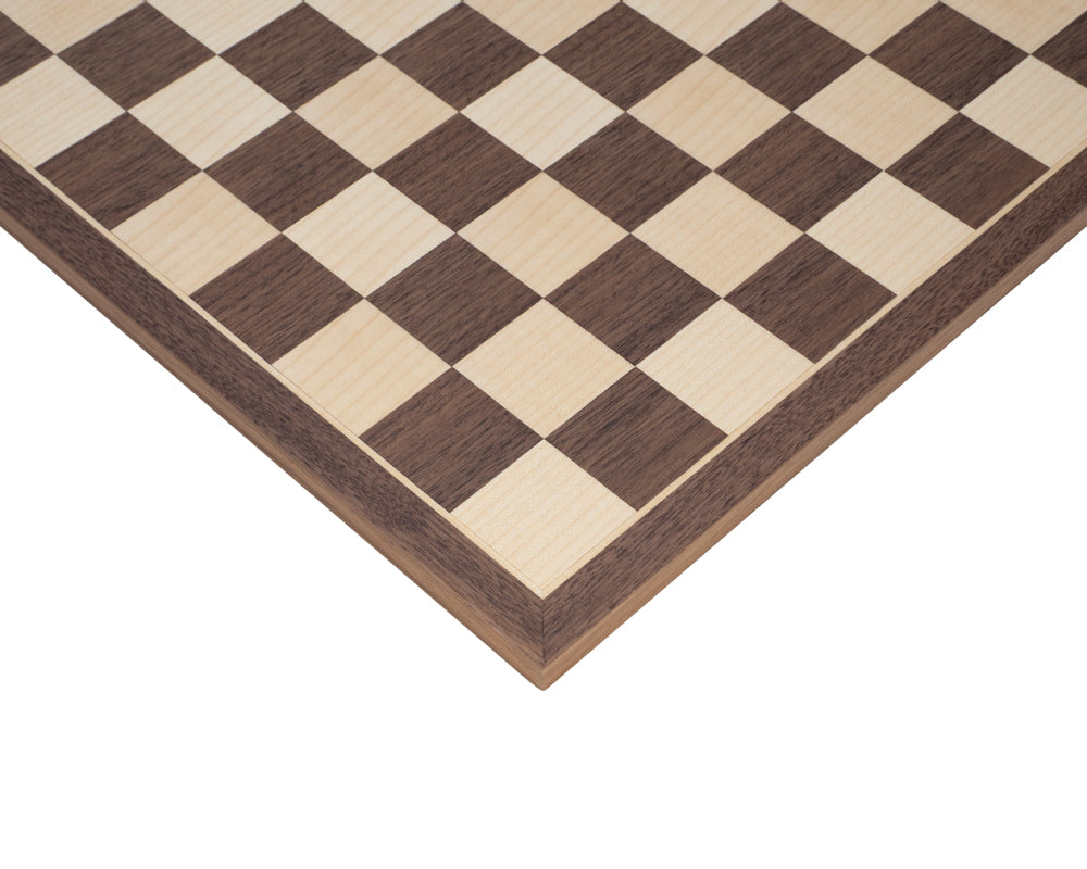 32cm Walnut and Maple Chessboard