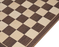 32cm Walnut and Maple Chessboard