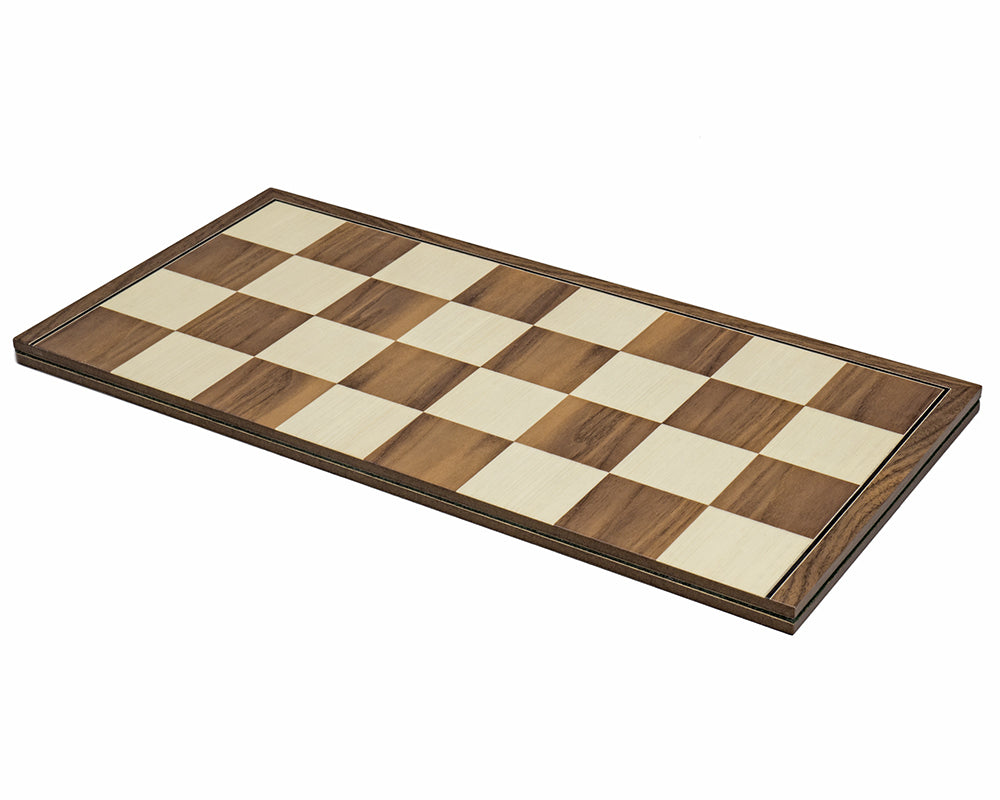 Exquisite 43 cm Folding Walnut Chess Board