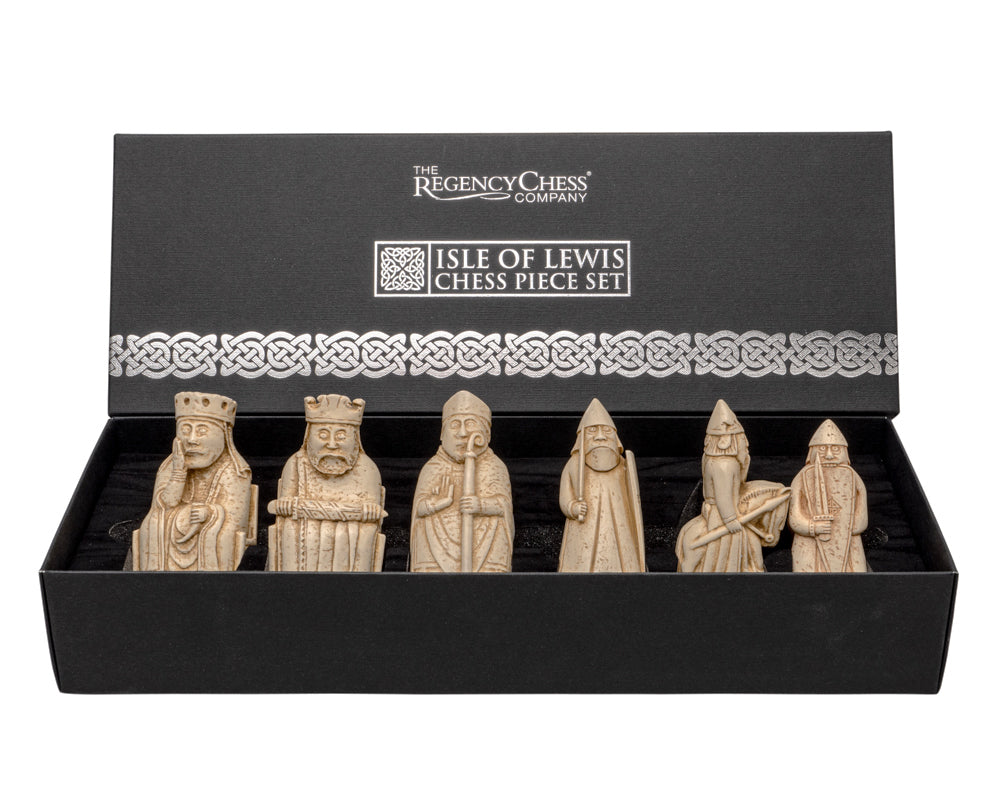 The Regency Chess Lewis Chess Piece Gift Set