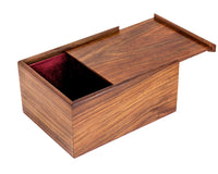 Wooden Chess Piece Case with Sliding Lid - Large