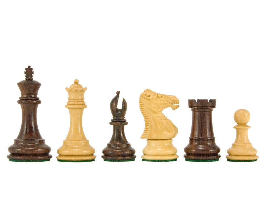 Windsor Series Rosewood Staunton Chess Pieces 3 Inches