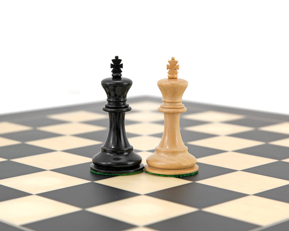 Highgrove Series Ebony Staunton Chess Pieces 3 Inches