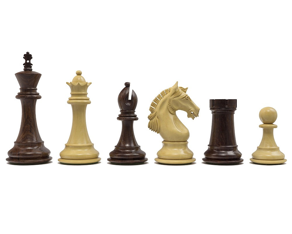 The Stretford Knight Rosewood Chessmen 10.8cm