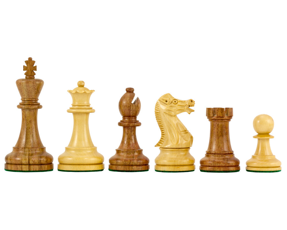 Executive Staunton Chessmen in Sheesham 3.75 Inches