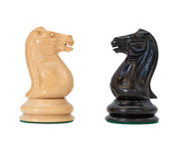 J J Cooke Edition Ebony & Boxwood Chess Pieces - 11.2cm