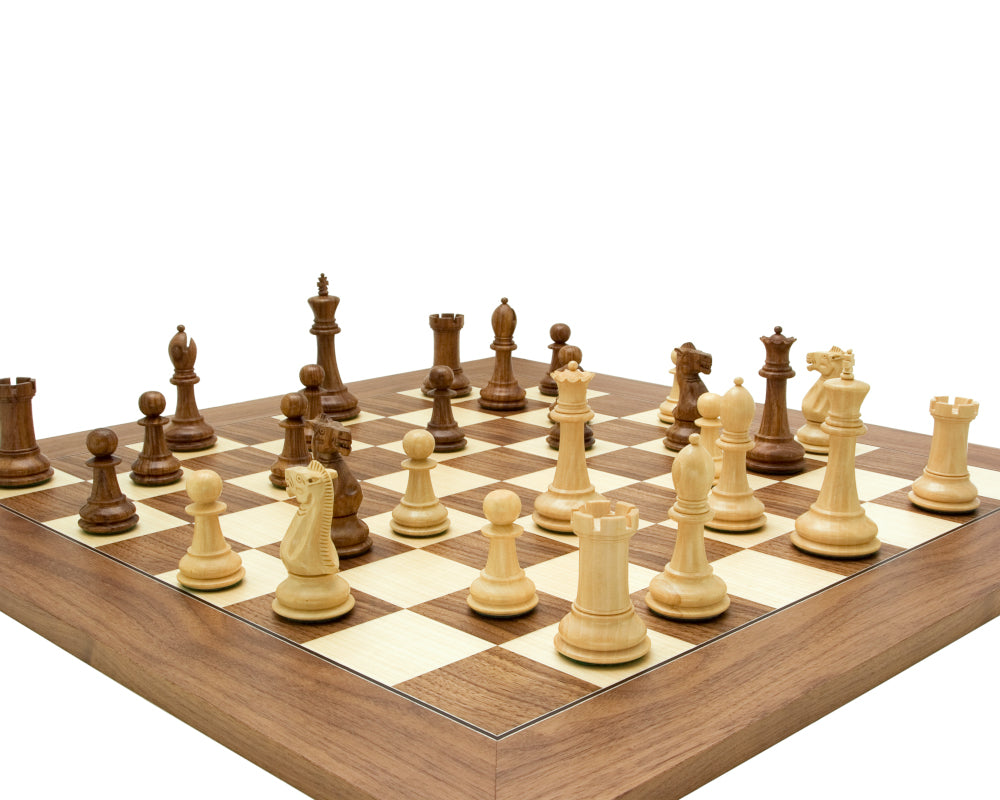 Victoria Sheesham Deluxe Staunton Chess Set