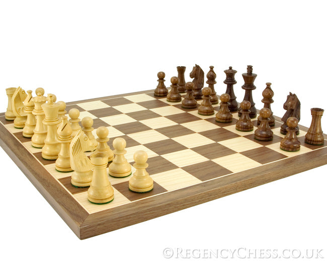 Down Head Knight Academy Large Chess Set