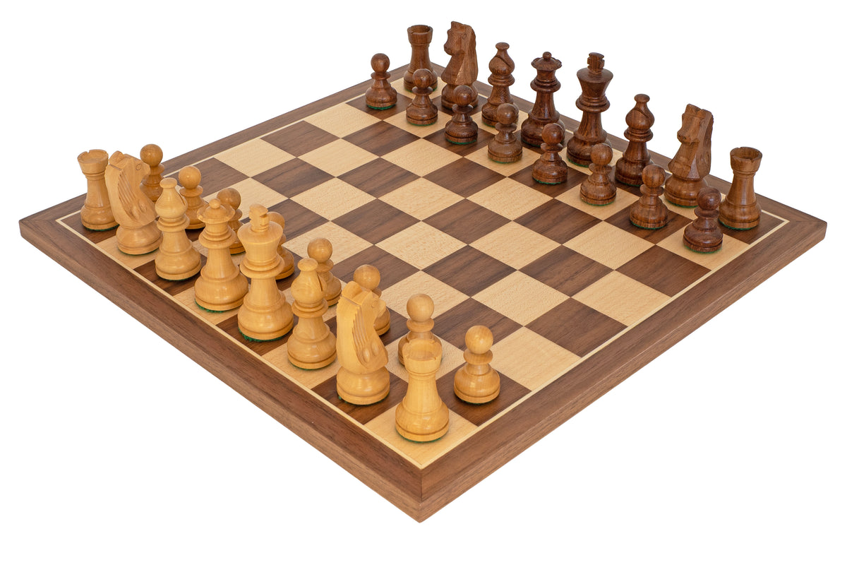 Down Head Knight Academy Small Chess Set