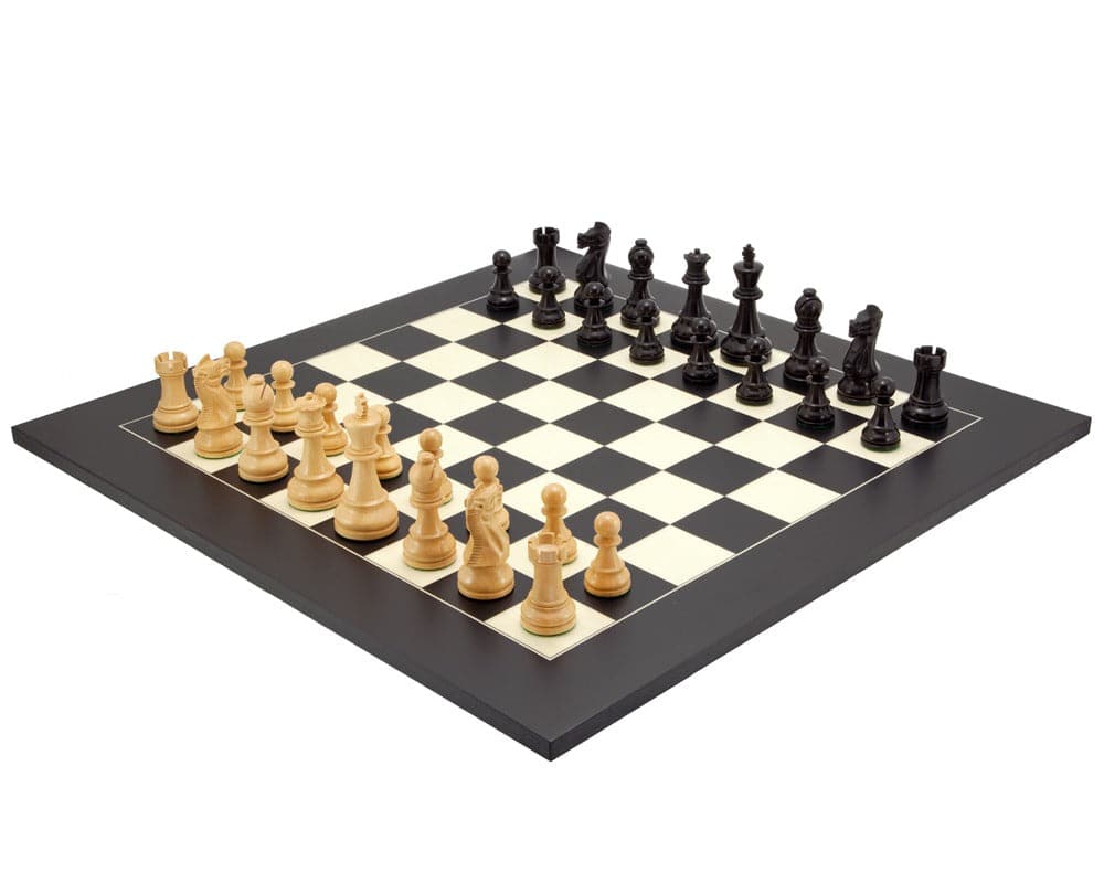 Frankfurt Grand Black Chess Set