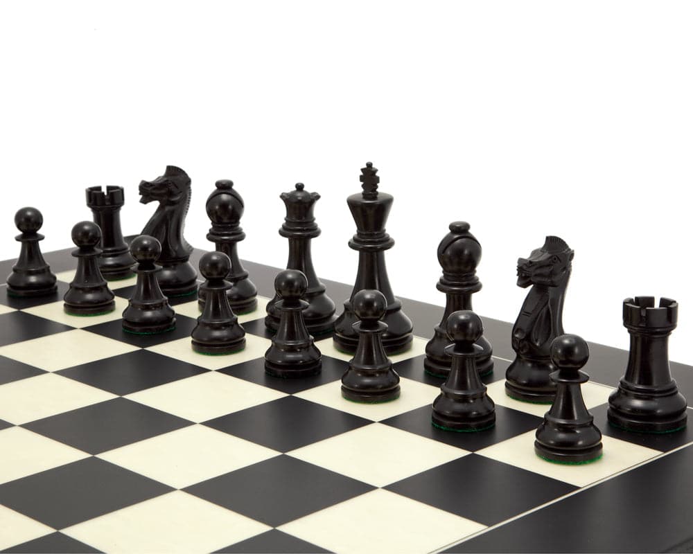 Frankfurt Grand Black Chess Set (Hover Image)