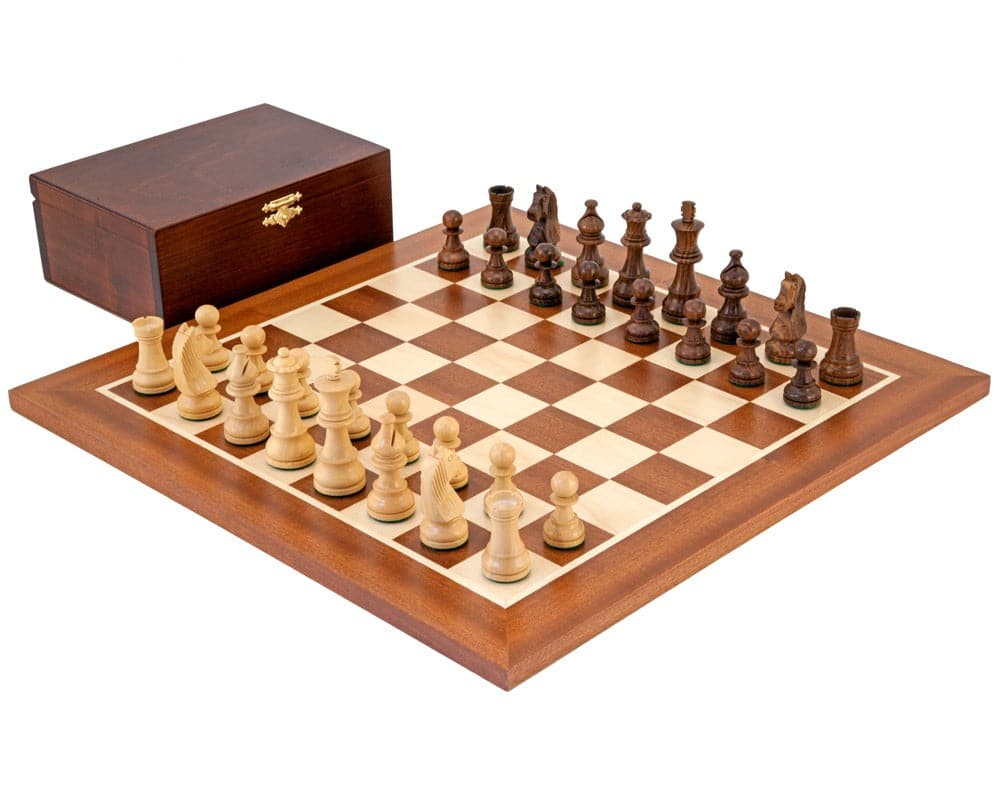 Down Head Sheesham Championship Chess Set