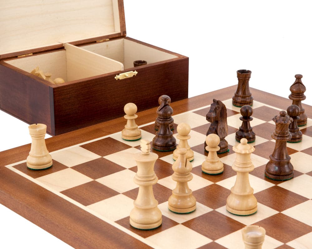 Down Head Sheesham Championship Chess Set (Hover Image)