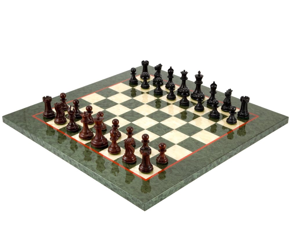 Sandringham Tres Corone Chess Set (Hover Image)