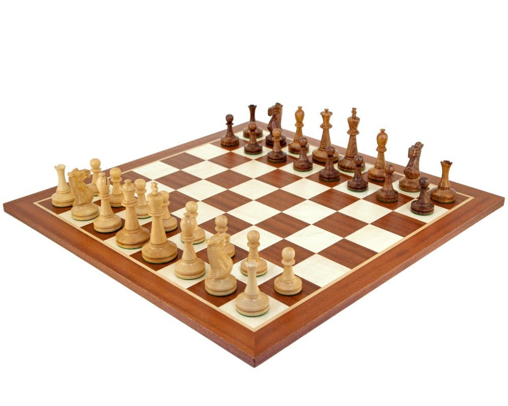 Blackmore Sheesham and Mahogany Chess Set