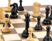Parthenon Grand Ebony and Walnut Chess Set