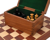 World Chess Championship Chess Set, Clock & Wooden Case
