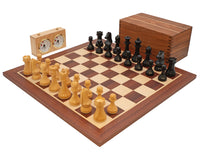 World Chess Championship Chess Set, Clock & Wooden Case