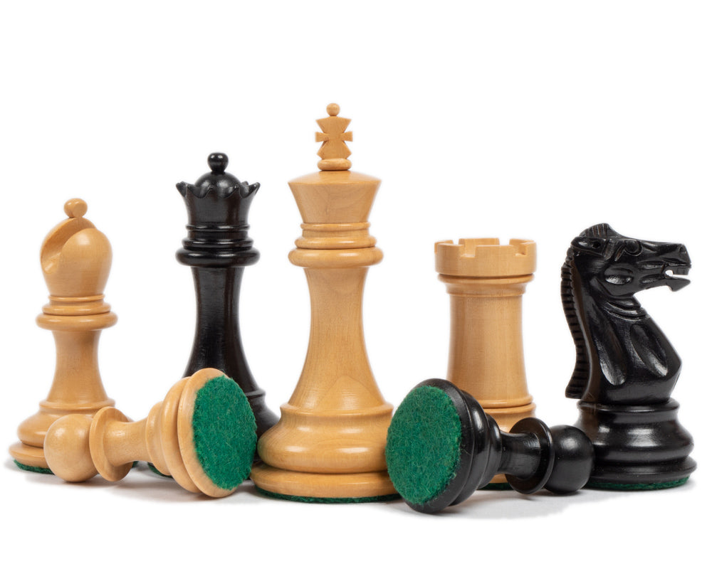 Windsor Ebony and Montgoy Palisander Chess Set