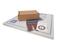 Oxford Series Black and Blue Erable Chess Set