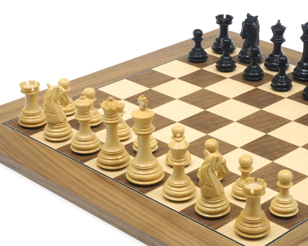 The Gambit Walnut Chess Set