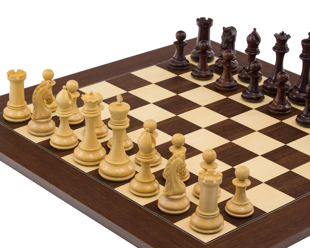 The Eminence Rosewood Palisander Deluxe Chess Set