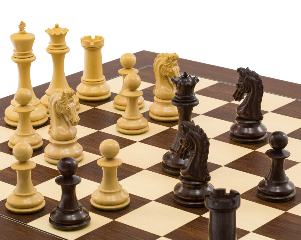 The Eminence Rosewood Palisander Deluxe Chess Set