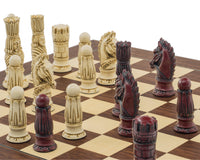 The Berkeley Chess Victorian Cardinal Palisander Chess Set