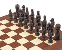 The Berkeley Chess Camelot Russet Palisander Grand Chess Set