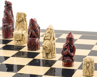 The Berkeley Chess Medieval Black Cardinal Chess Set
