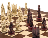 The Berkeley Chess Elizabethan Cardinal Palisander Grand Chess Set