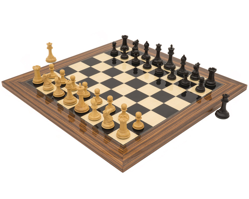 The Sovereign Palisander Staunton Chess Set