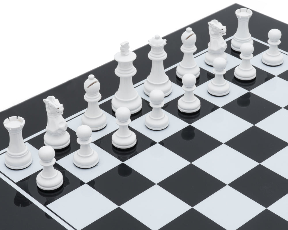 The Monochrome Luxury Chess Set by Italfama