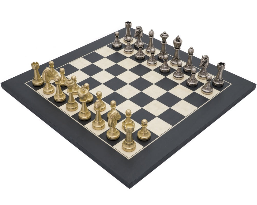 The Finnesburg and Black Classic Ornate Chess Set